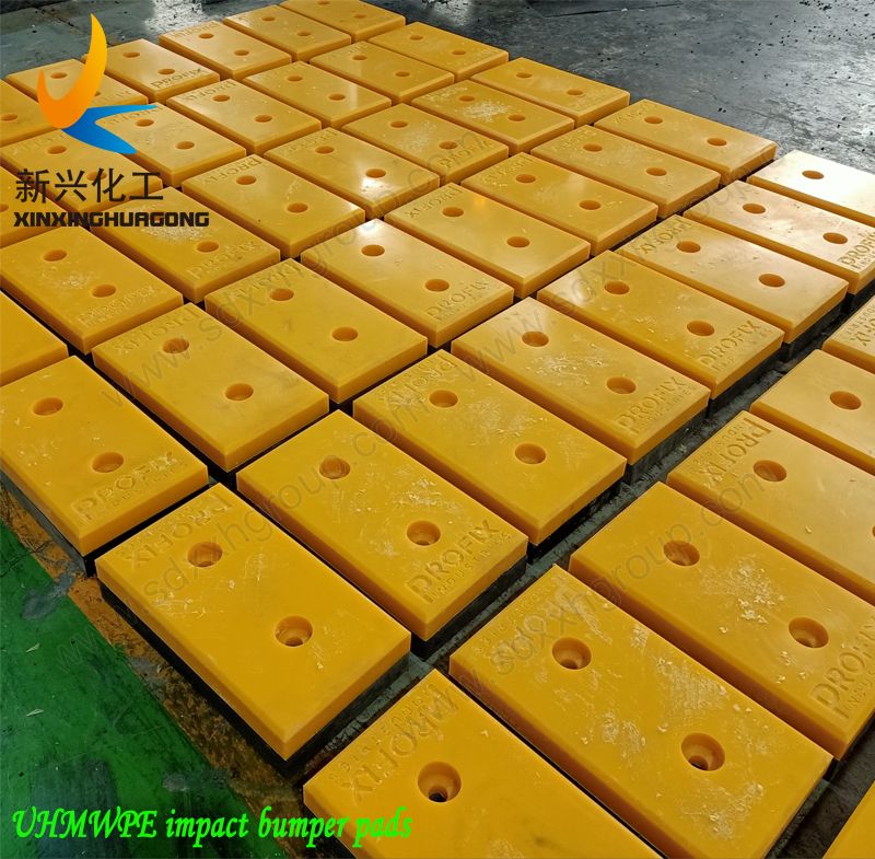 UHMWPE truck dock bumpers