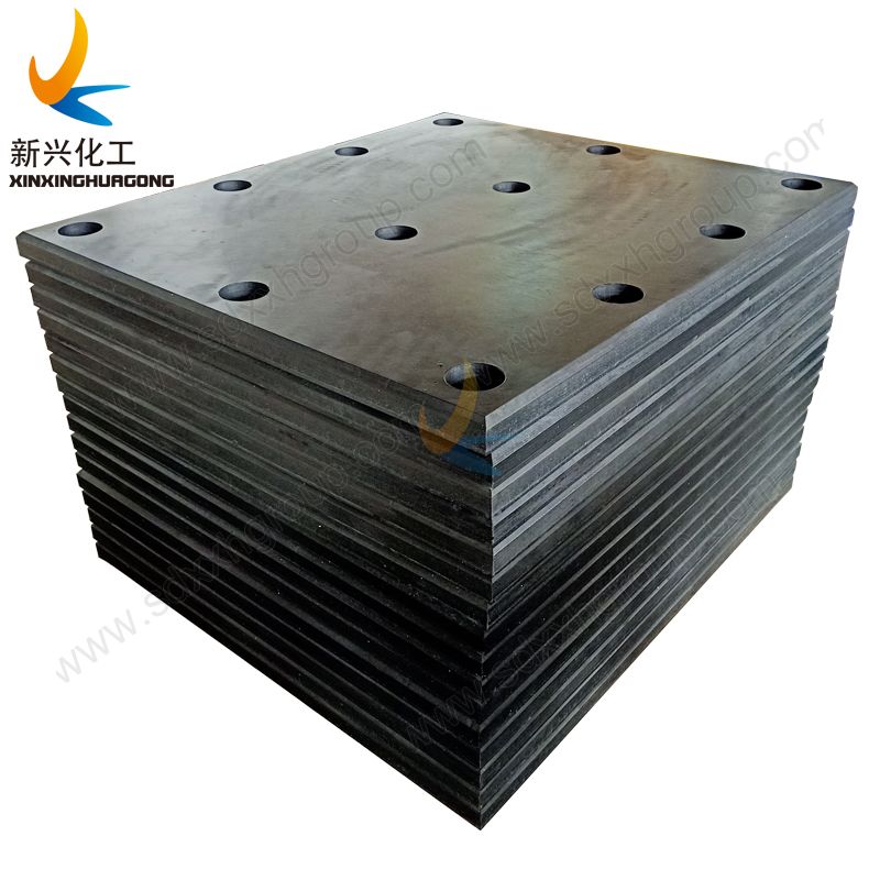 high impact resistant PE1000 Marine facing fender pad panel boards