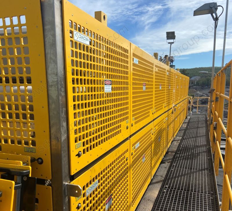 UHMWPE conveyor guards corrosion free guard plate