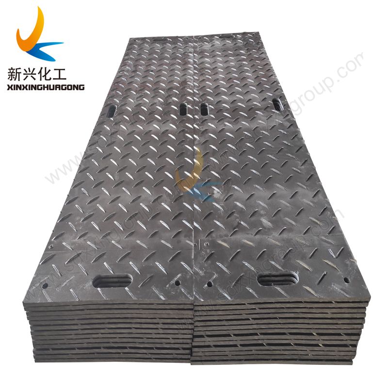 Cheapest durable anti slip temporary road mats for mud road and grass road protection mats with promotion price