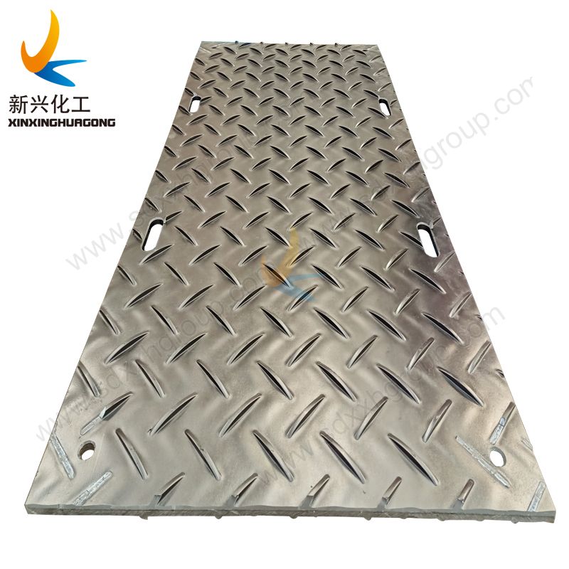Cheapest durable anti slip temporary road mats for mud road and grass road protection mats with promotion price