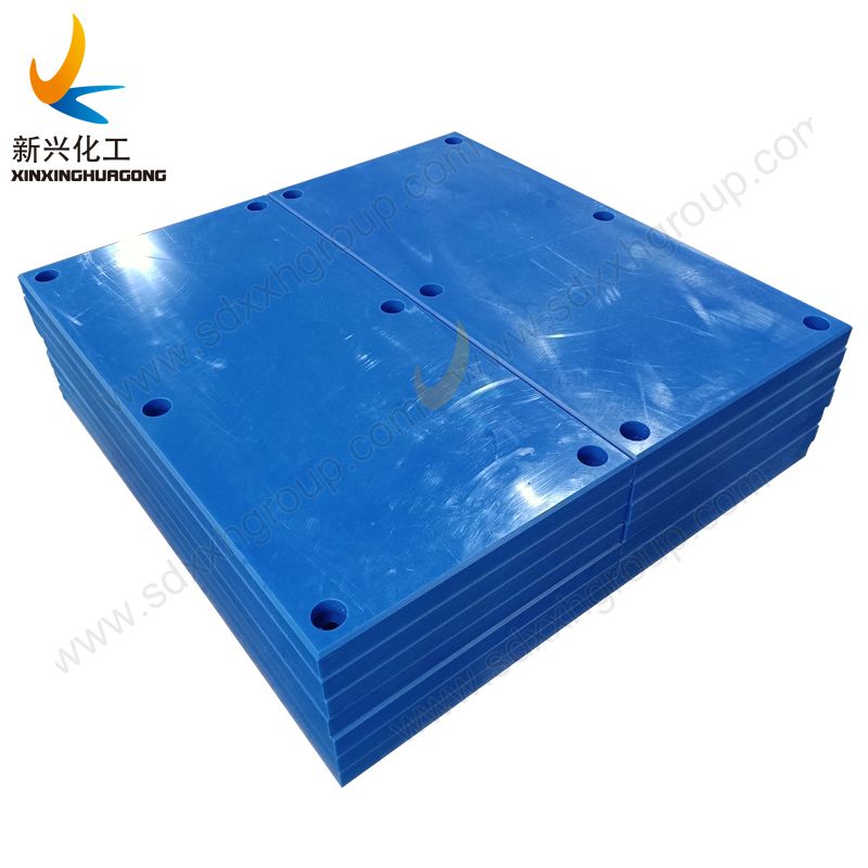 Marine facing fender pad panel boards