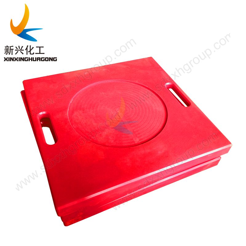 OEM safe work crane leveling mats crane outrigger pads