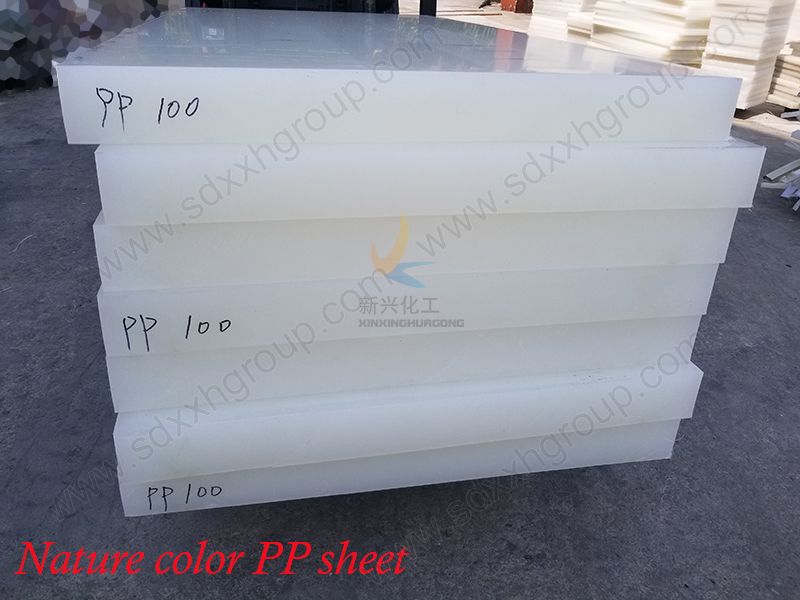 Natural Polypropylene Homopolymer Sheet