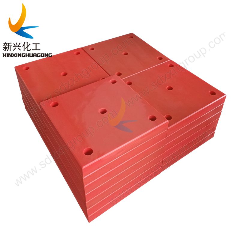 Multiple purpose fendering impact resistant plate