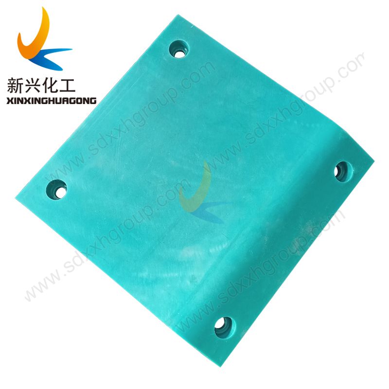 Multiple purpose fendering impact resistant plate