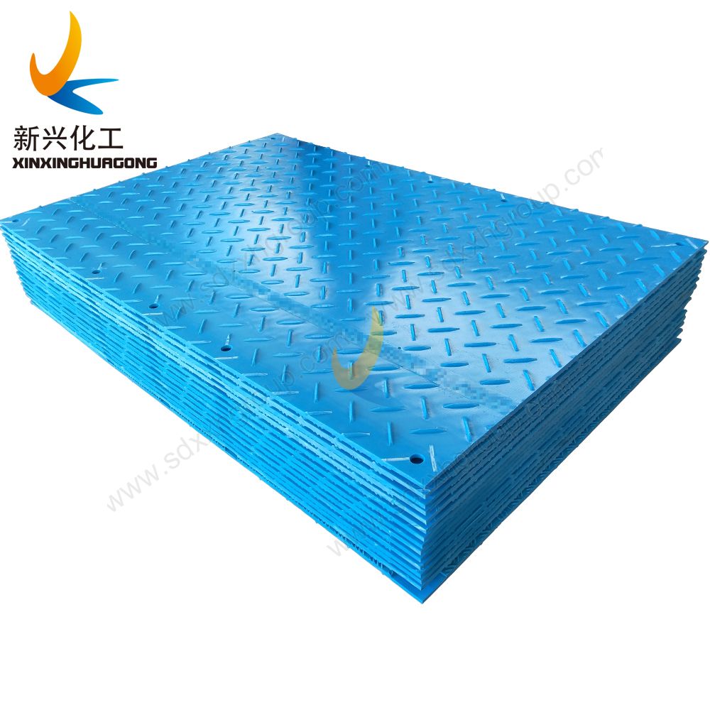 yellow colored light weight plastic road accsess mat