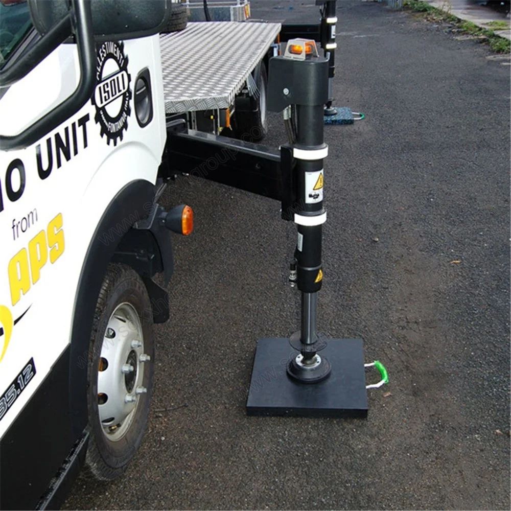 Customized composite plastic big size crane outrigger pads