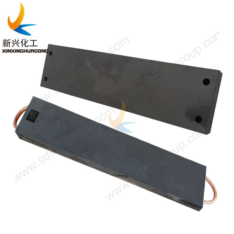 UHMWPE block impact resistant strip