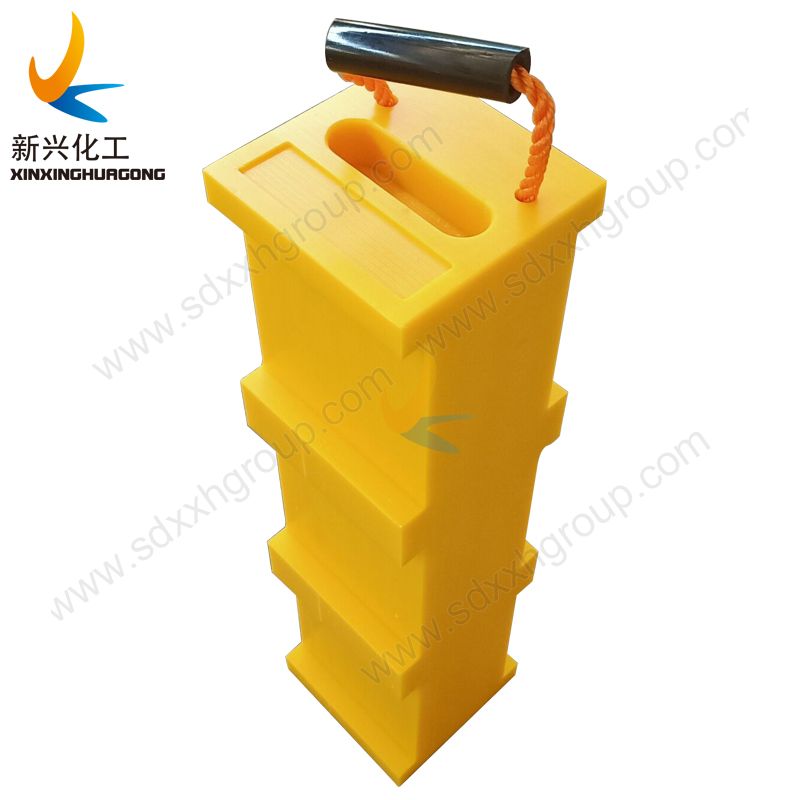 stackable interlocking crane cribbing blocks