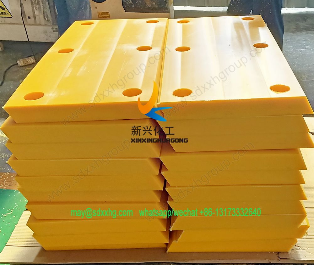 marine fender impact facing panels