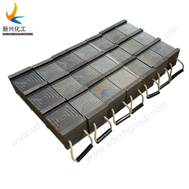 UHMWPE cribbing block kit