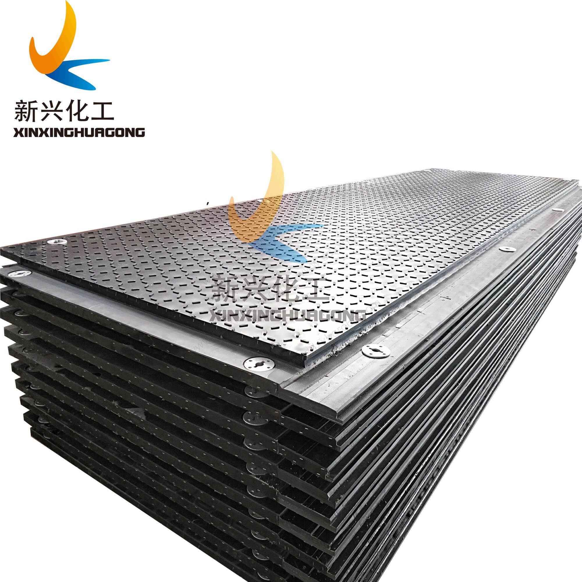 heavy duty interlocking composite road mats