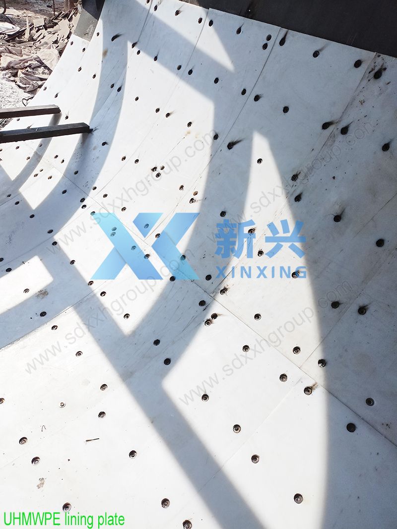 customized abrasion resistant bunker lining plate