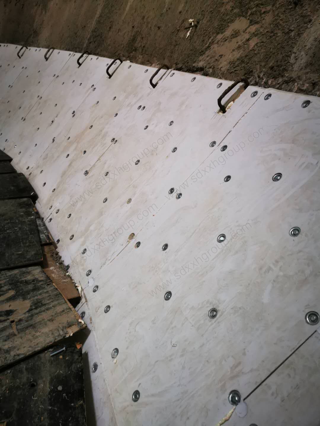 customized abrasion resistant bunker lining plate
