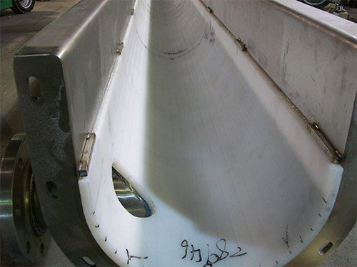 UHMWPE liner plate