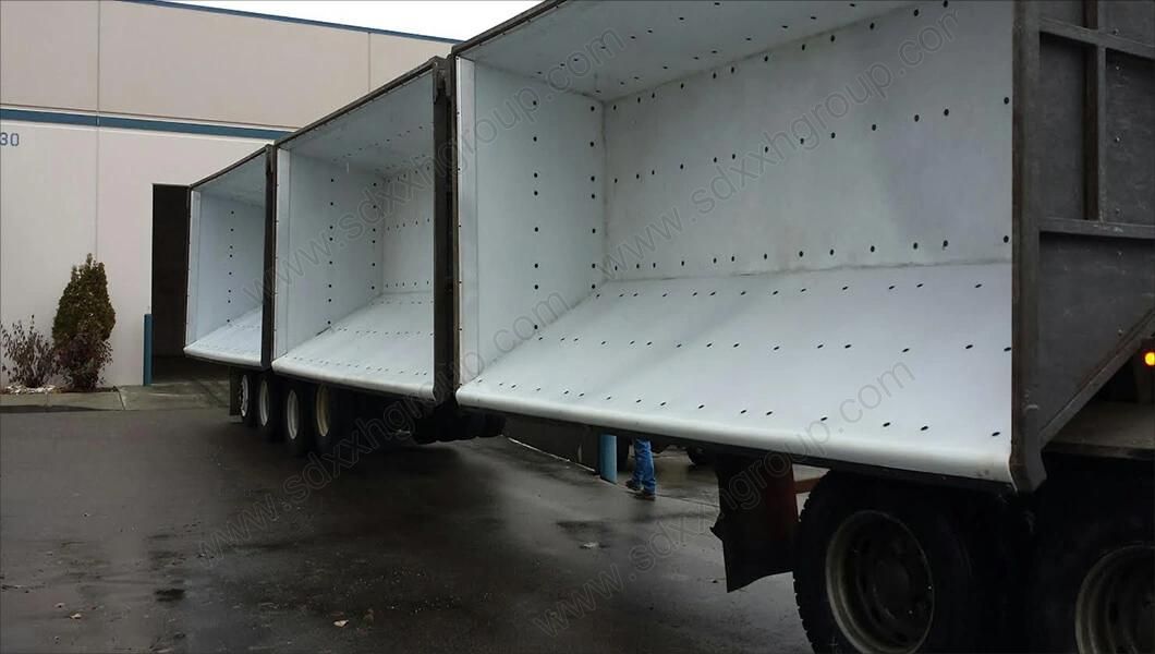 TRUCK HOPPER LINER/shaftless screw conveyor trough liner