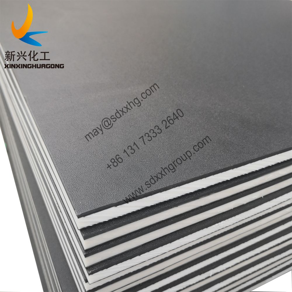 Three layer sandwich color HDPE sheet for playground equipment board