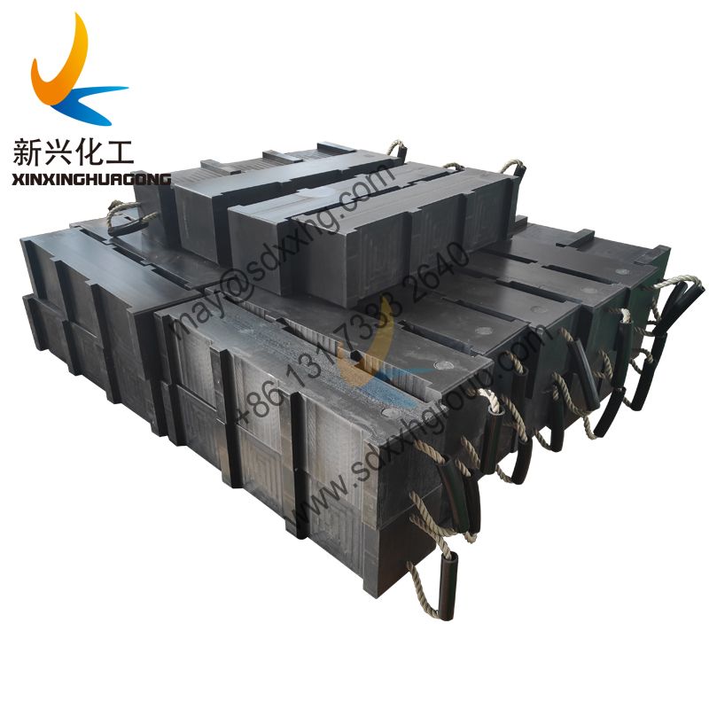 composite durable blocks for crane/machine stable