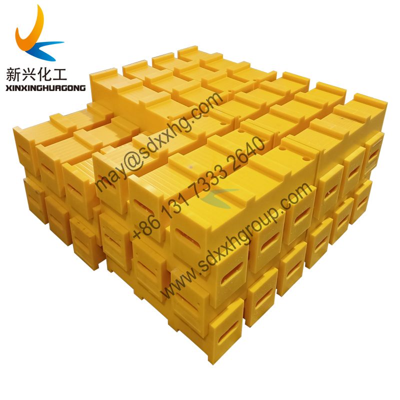 composite durable blocks for crane/machine stable