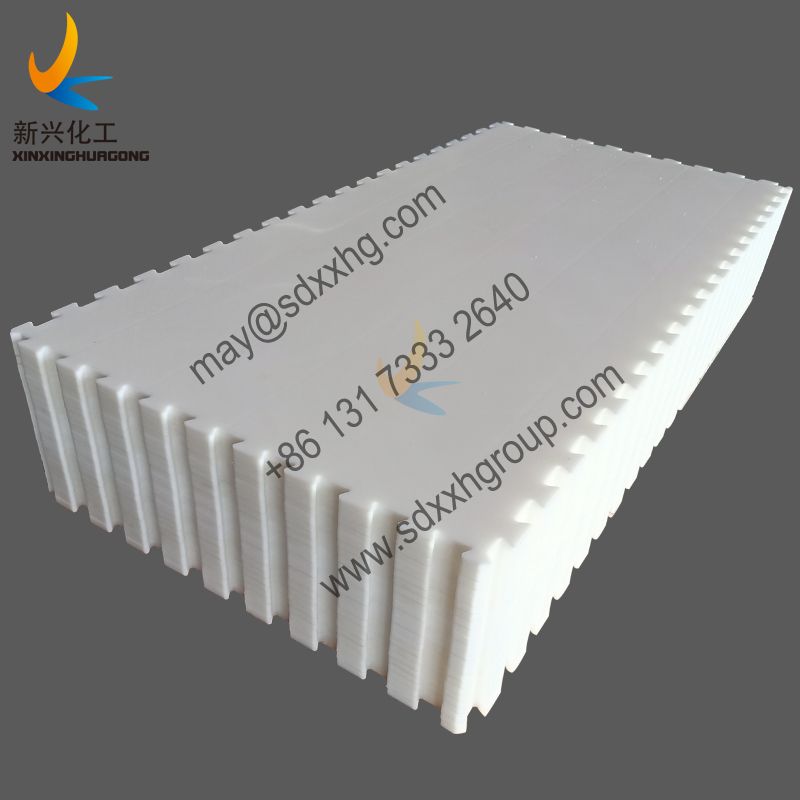 self-lubrication UHMWPE synthetic ice rink skating tiles
