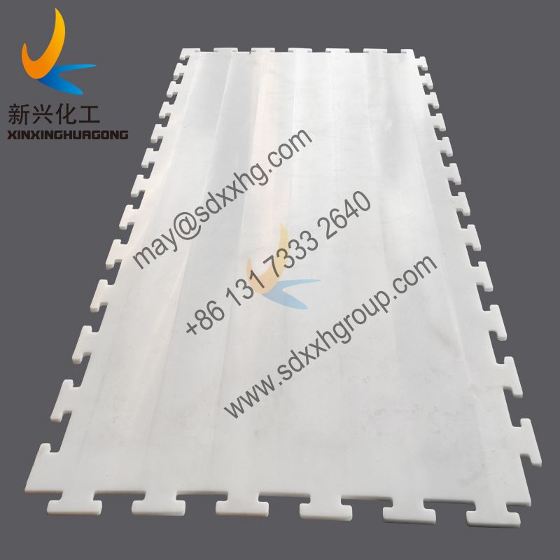 self-lubrication UHMWPE synthetic ice rink skating tiles