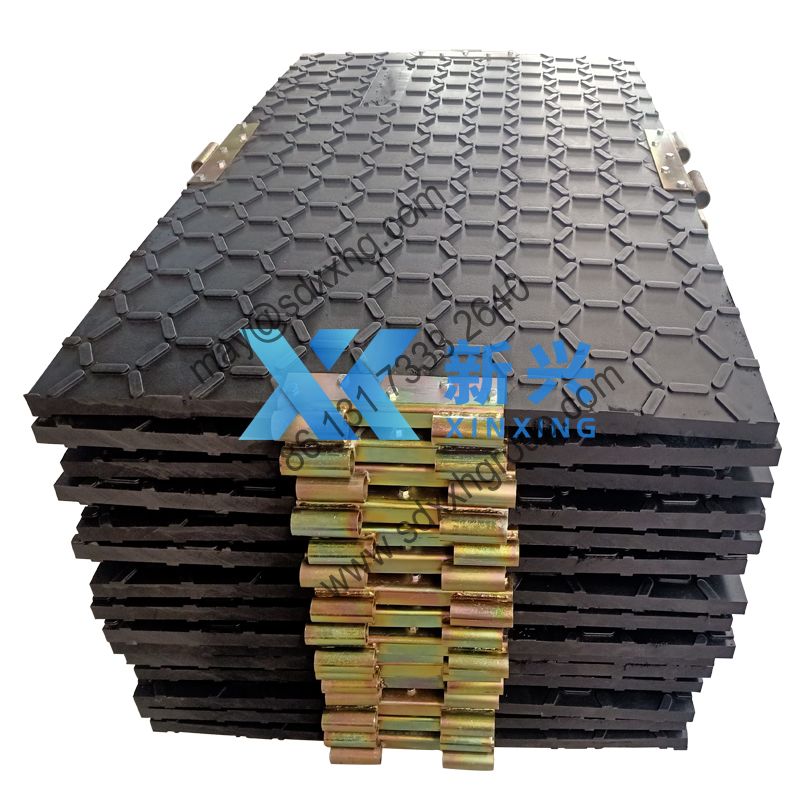 construction site safe work platform temporary road mats