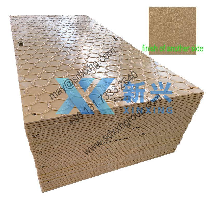 Hdpe temporary floor protection mats/track road construction matte