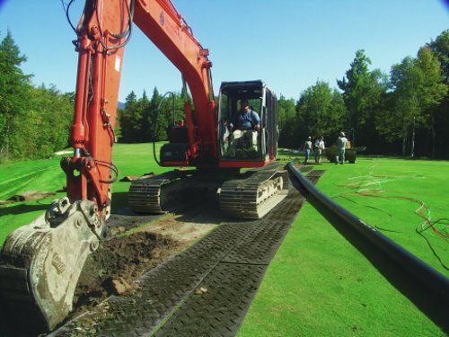 ground guard temporary plastic road mats