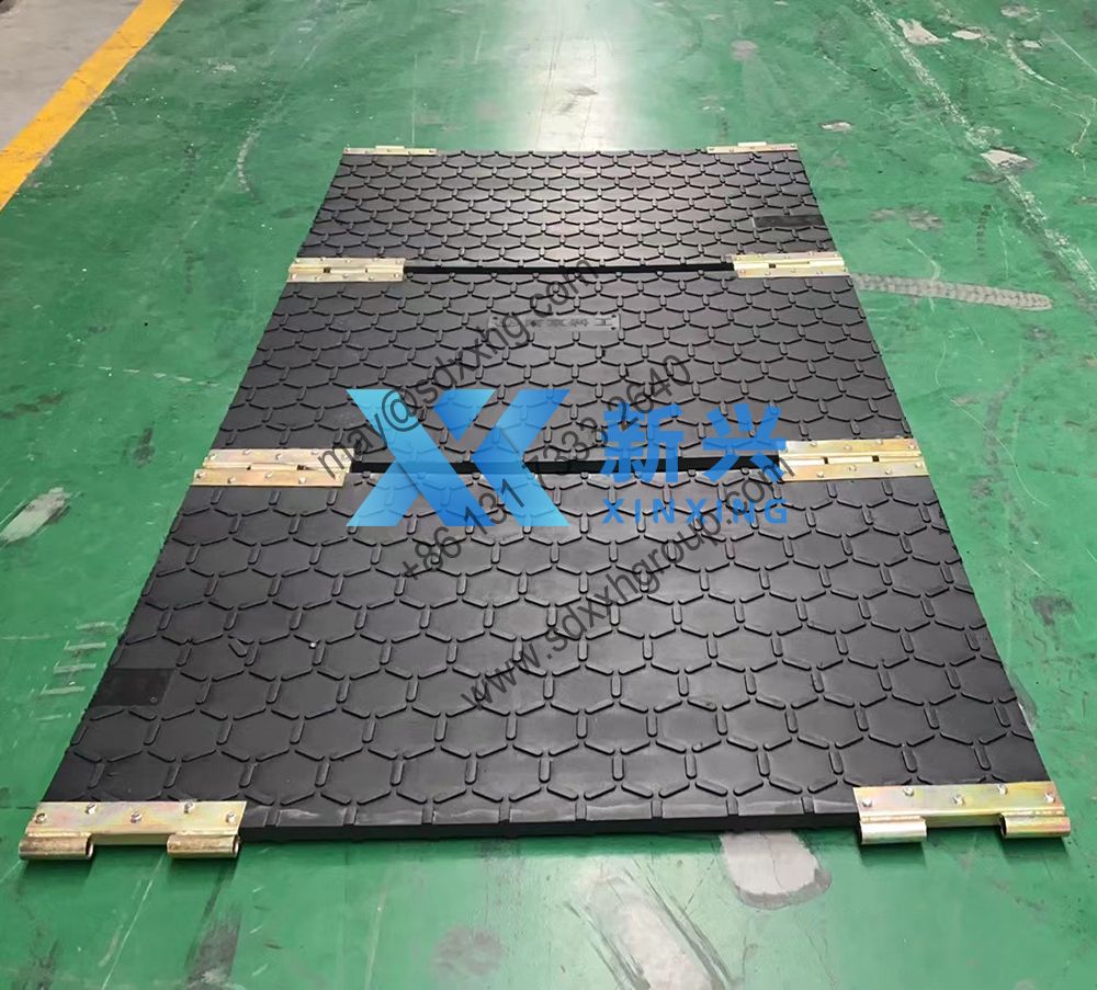 HDPE ground protection mats construction road solution