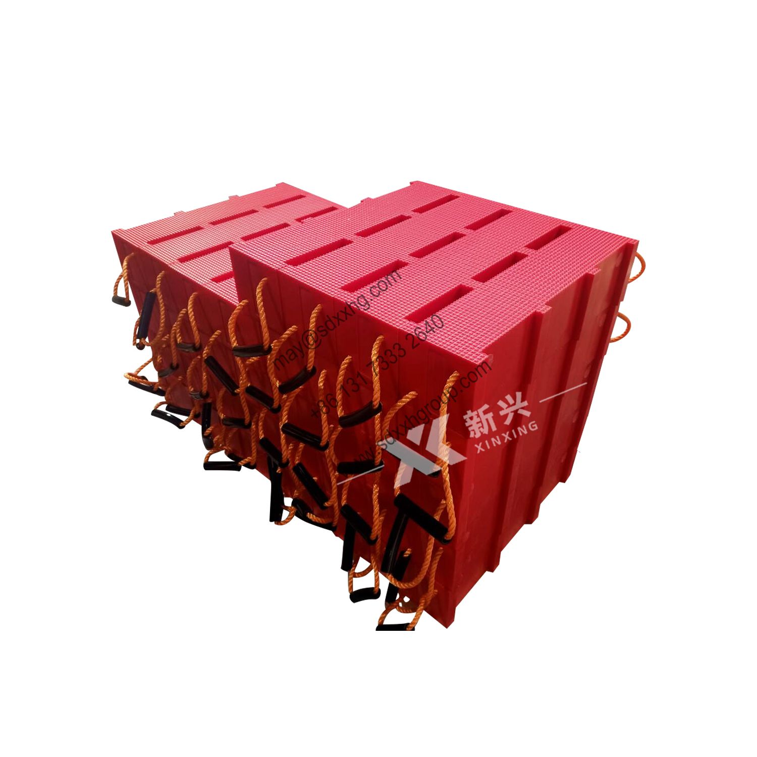 UHMWPE crane cribbing blocks dura crib for stable work