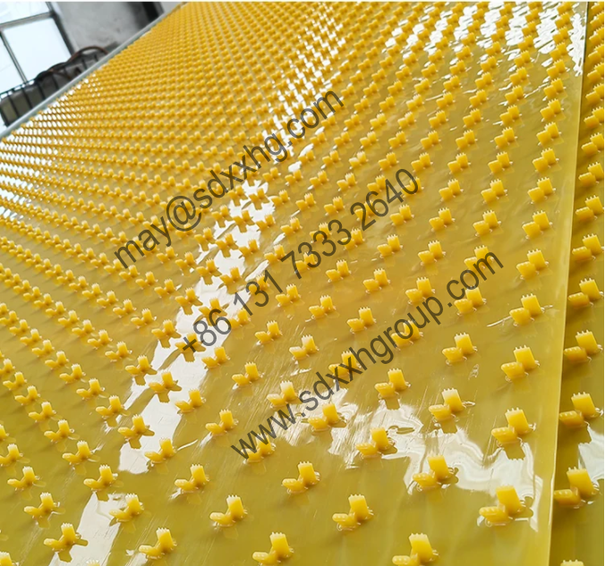 concrete protection liner multi-point anchor PE plate