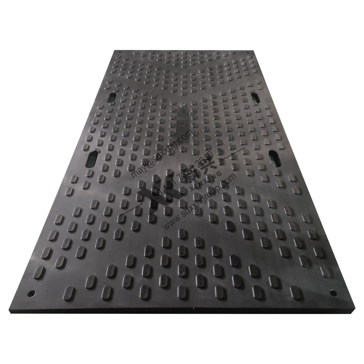 Construction mats HDPE plastic road solution