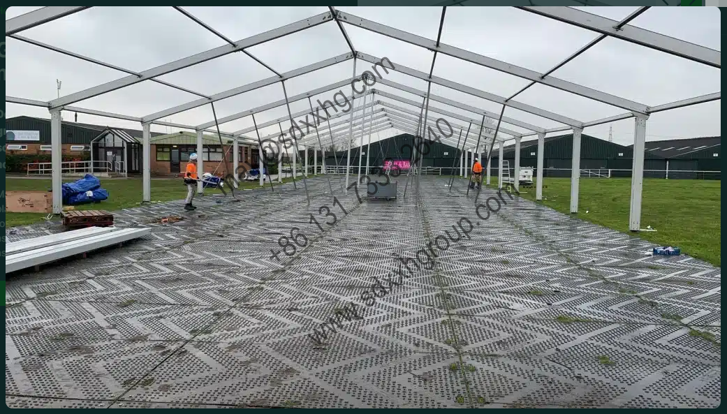 Excavator Floor Protection Mat 4X8 Eco-friendly Hdpe Construction Sludge Mat