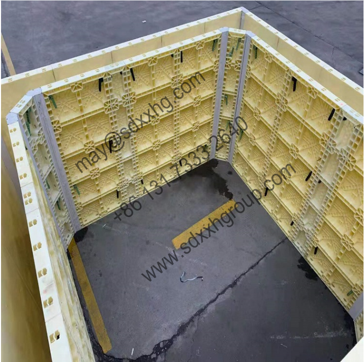High-quality and affordable reusable Pp plastic formwork concrete construction plastic formwork sheet