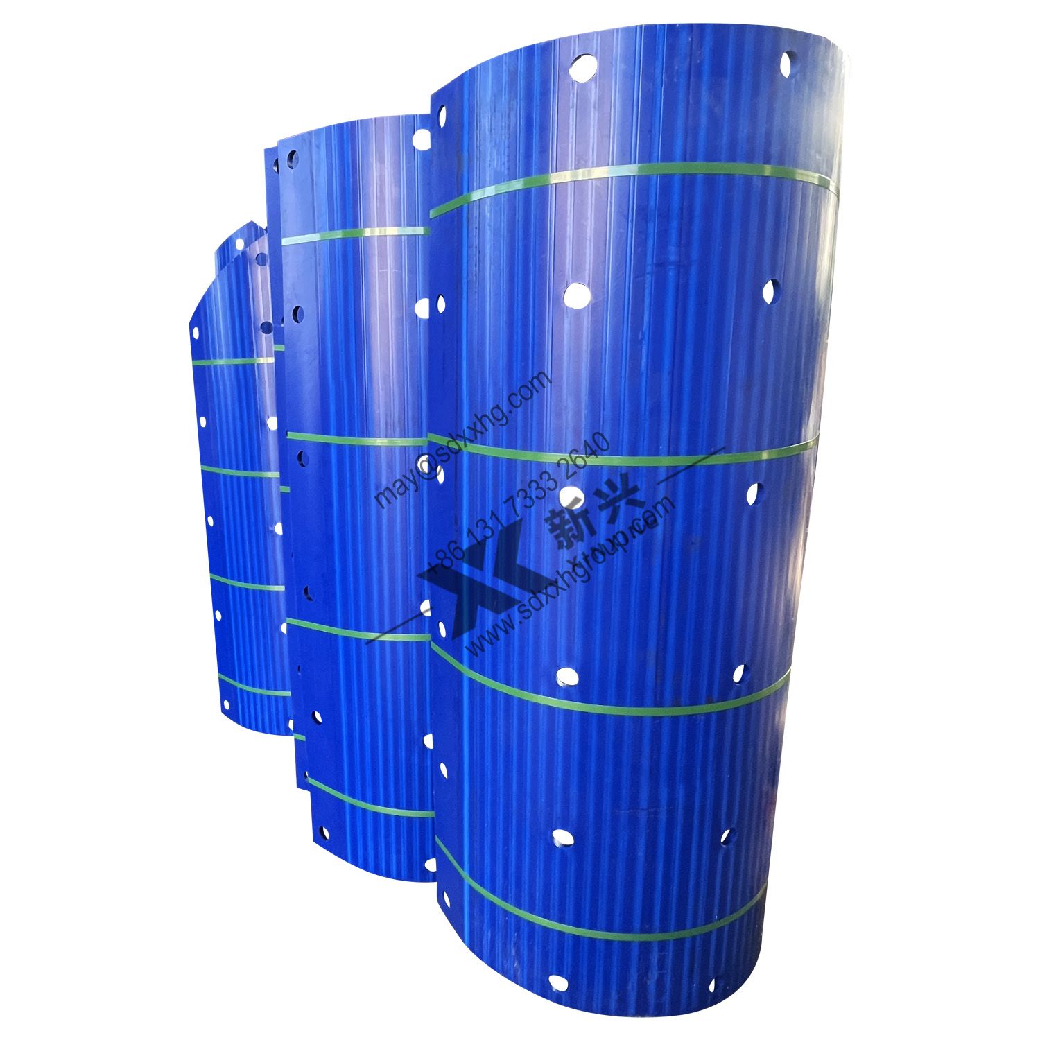 Screw Conveyor Liners uhmwpe trough Liners plastic Liners