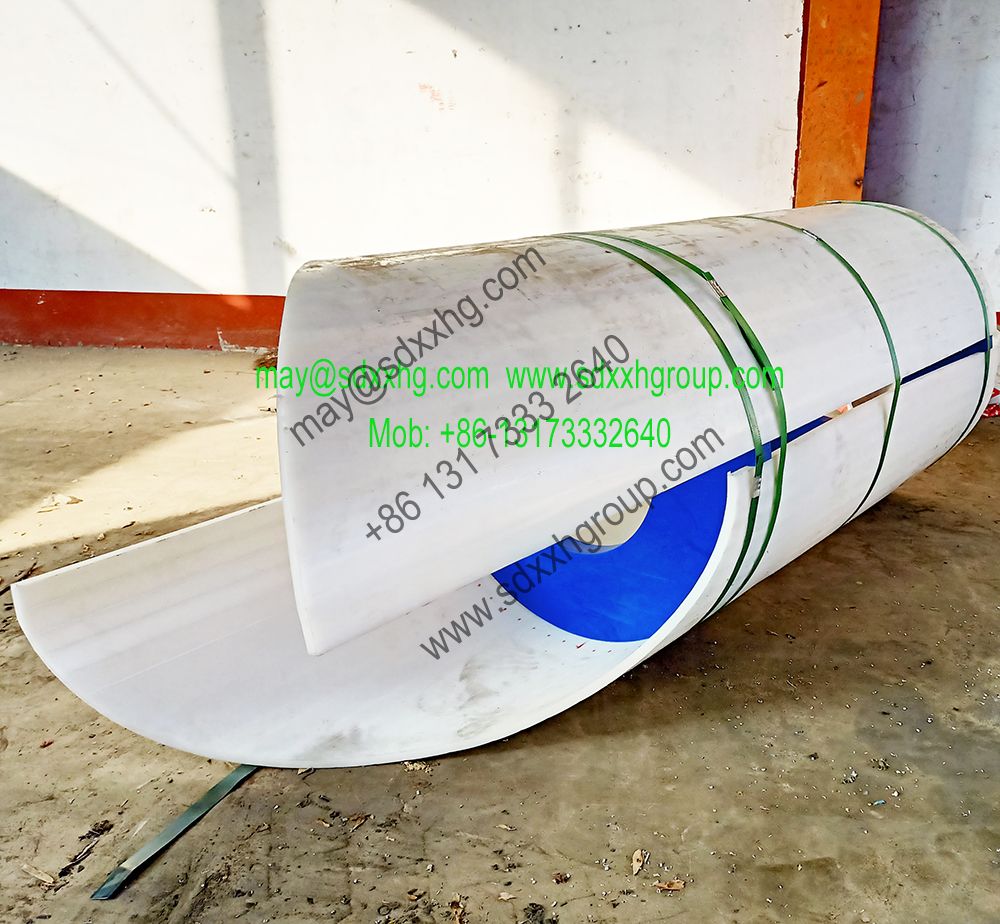 Screw Conveyor Liners uhmwpe trough Liners plastic Liners
