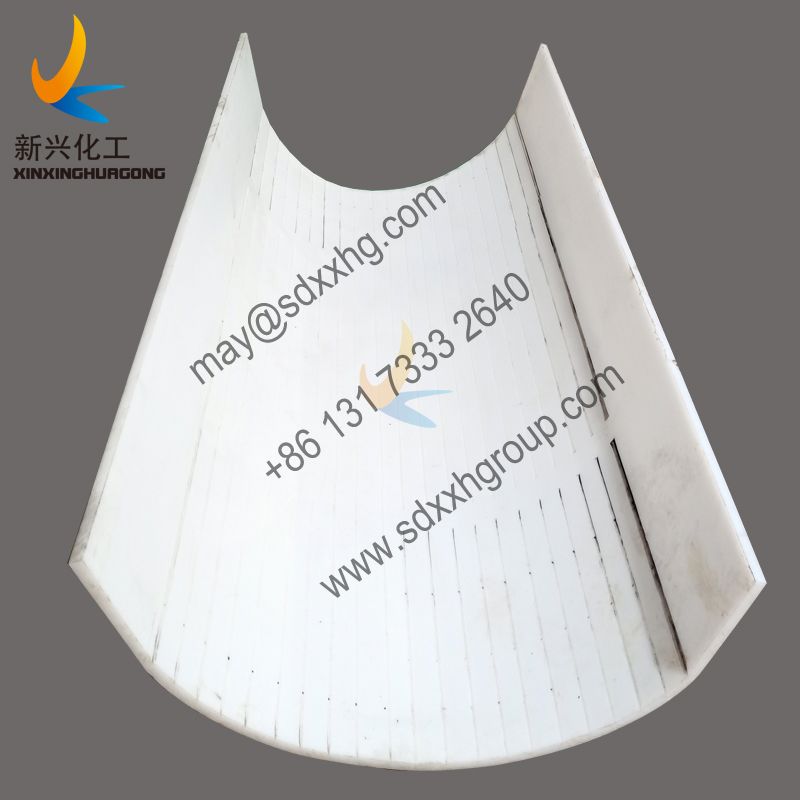 Screw Conveyor Liners uhmwpe trough Liners plastic Liners