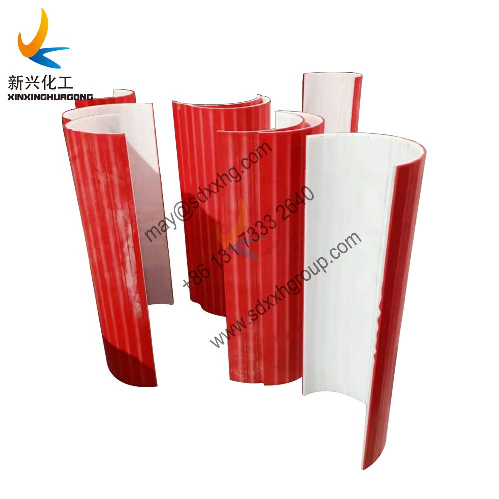 Screw Conveyor Liners uhmwpe trough Liners plastic Liners