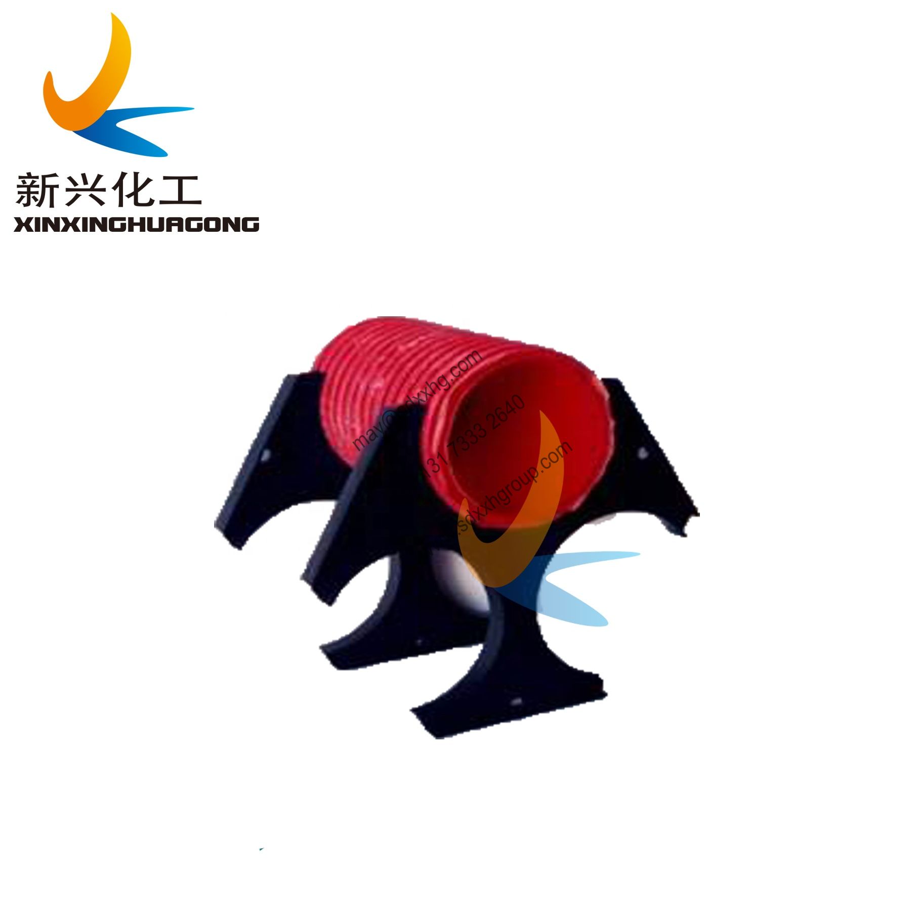 Customized UHMWPE/HDPE pipe spacer