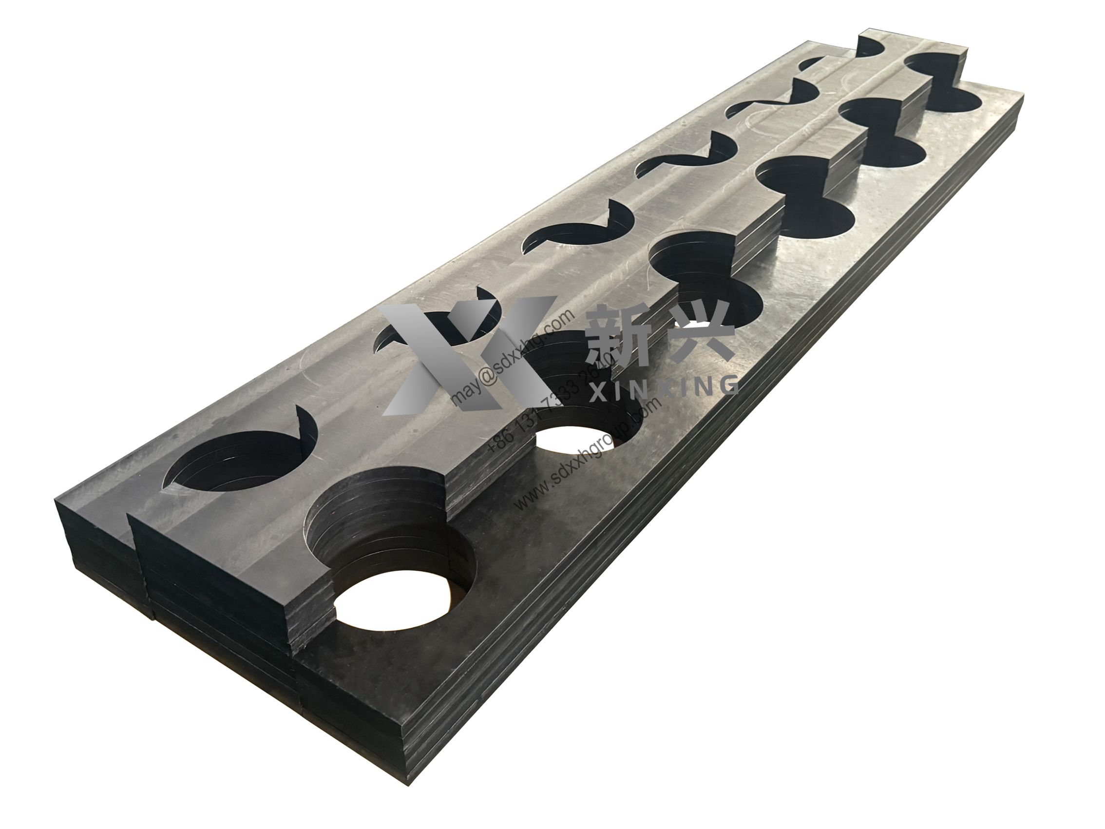 HDPE/UHMWPE corrosion resistant duct spacer