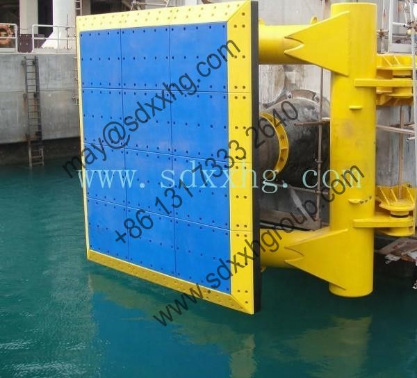UHMWPE corrosion resistant Marine facing fender pad panel boards