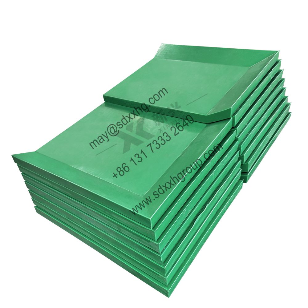 Wear resistant UHMWPE sheet lining plate