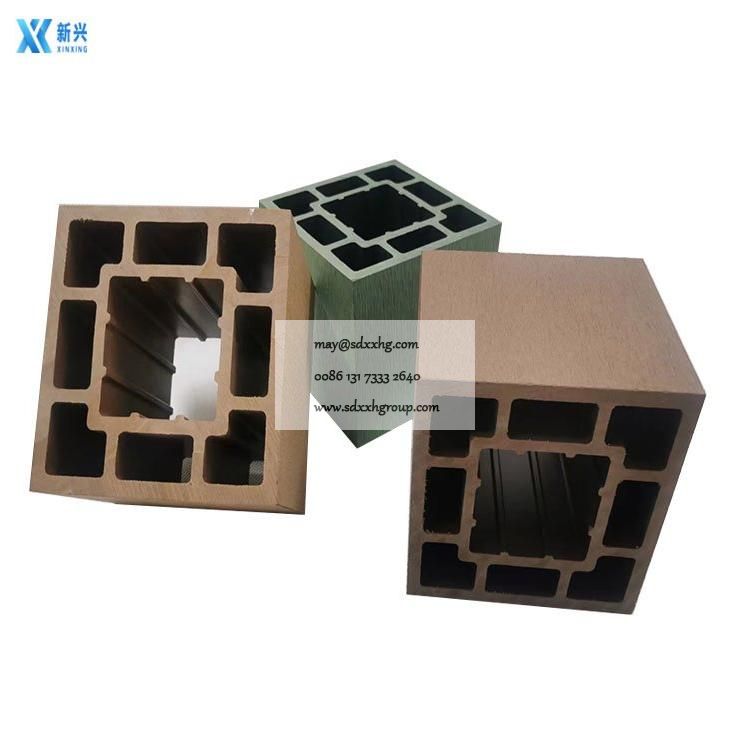 Composite Recycled PE hollow sleeper for warehousing