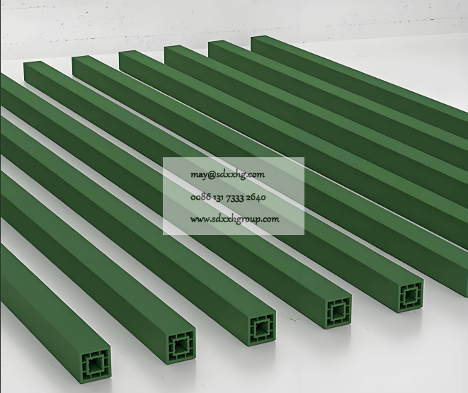 Composite Recycled PE hollow sleeper for warehousing