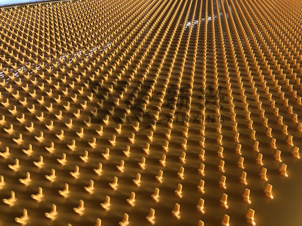 V-Shaped Studs HDPE Corrosion Resistant Liner