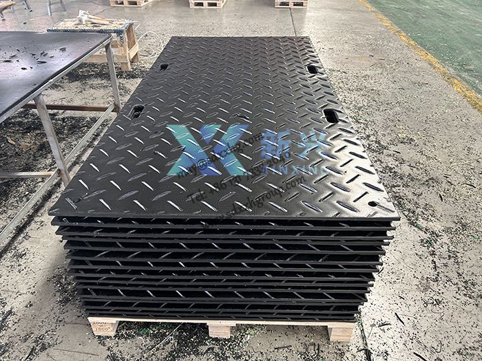 HDPE ground protection mats/temporary road solution