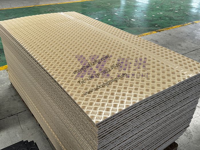 0.5inch HDPE stable and safe temporoary road solution
