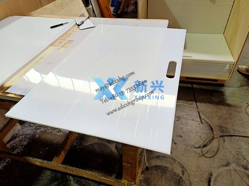 HDPE Puck Stop Shooting Pad hockey practicing sliding board