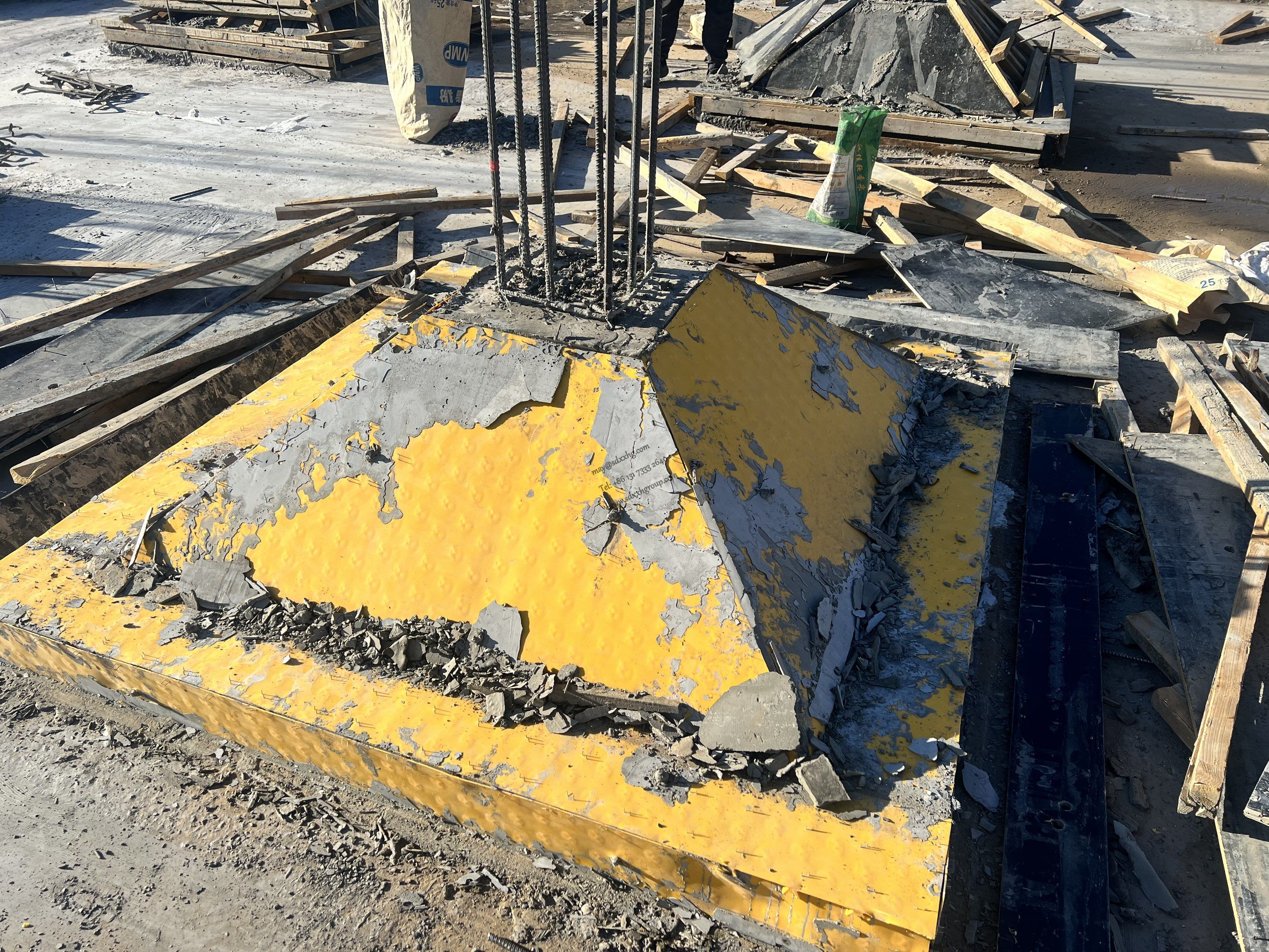 waterproof HDPE sheet Anchor-grip liner